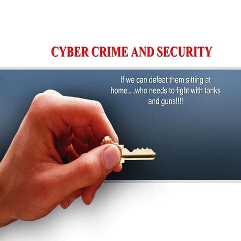 Cyber crime ands security.ppt