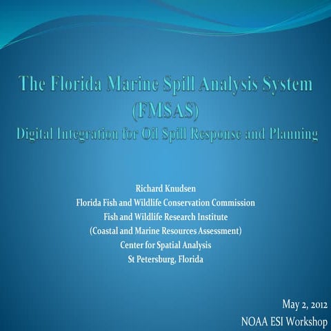 Knudsen_FMSAS_for_ESI_Workshop