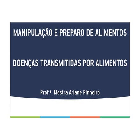 Doenças transmitidas por alimentos | PDF