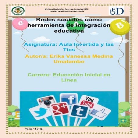 USO DE LAS REDES SOCIALES EN LA EDUCACIÓN | PDF