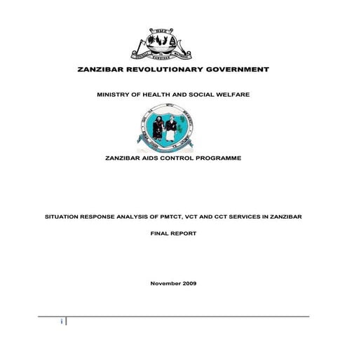 Situation Response Analysis final report- Summary