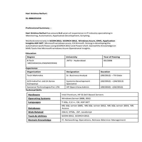 Hari Krishna Nelluri_CV