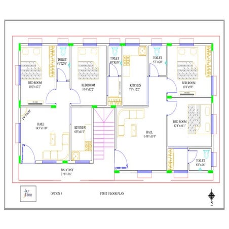 FIRST FLOOR OPTION 3