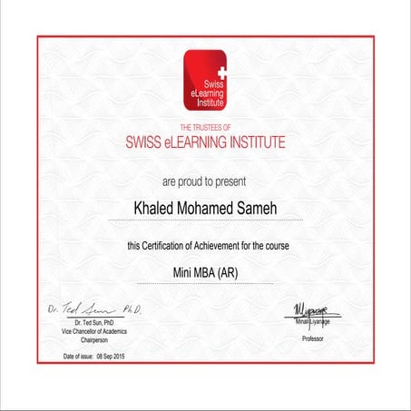 M B A certificated | PDF | Education