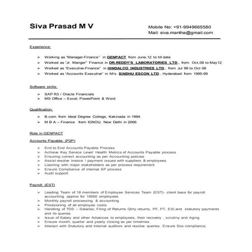Doris McCoy Resume | PDF