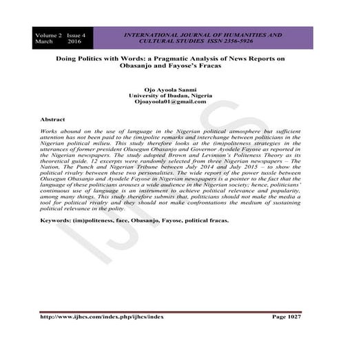 A critical discourse analysis of the left and right wing ideologies in ...