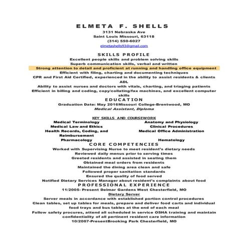 M.Abbatello Resume | RTF