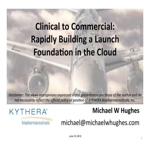 Kythera BioPharma Commercial Infrastructure 2015 05 28 final