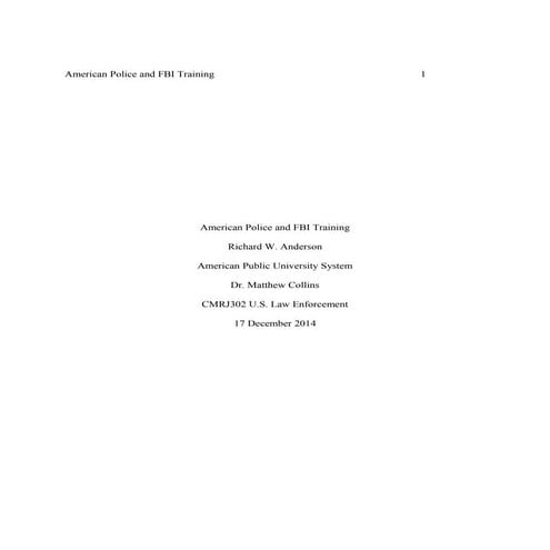 Police and FBI Training_Anderson_Richard