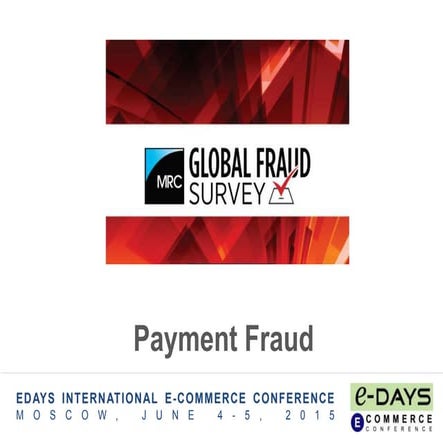 Nicolas Vedrenne, Payment Fraud