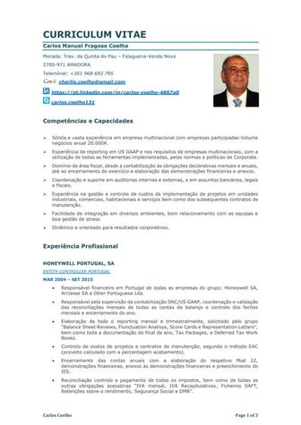 CV Carlos Coelho PT