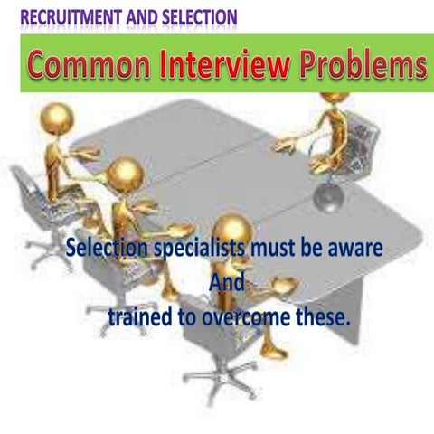 recruitment and selection