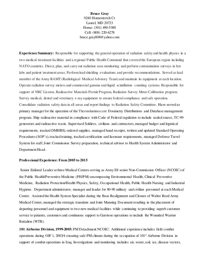 rad safety hp resume hp resume