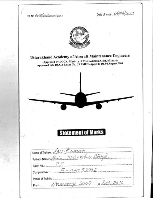 Indamer Experience Certificate | PDF