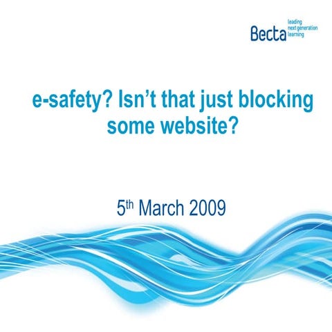 E-Safety | PPT