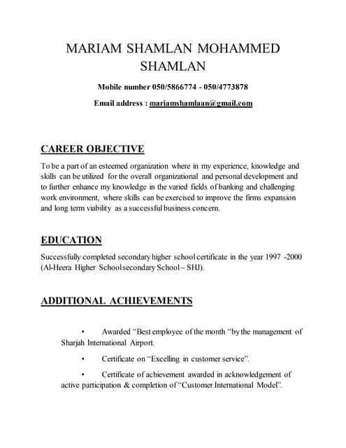 Mariam Shamlan presentations