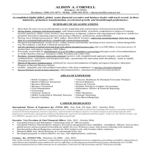 Alison Cornell CV NC | DOCX