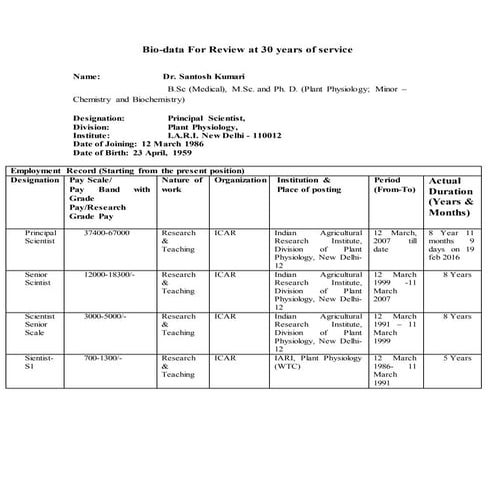 profile of scientist