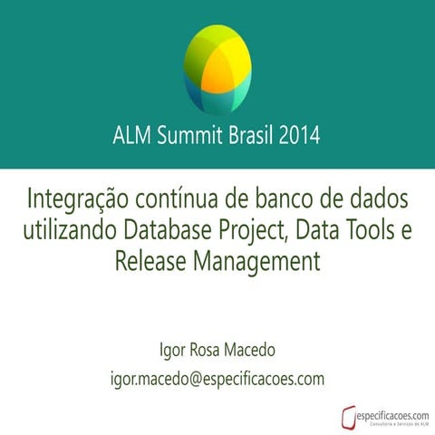DatabaseCI_ALMSummit2014