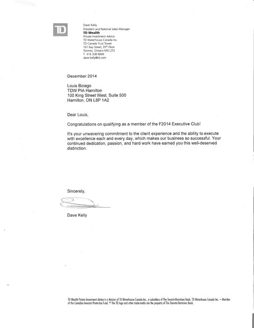 Reform-Kelly Letter | PDF