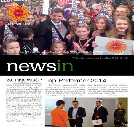 StoraENSO News Letter Jan 2015