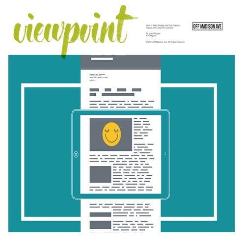 Long Form Content Viewpoint_Off Madison Ave