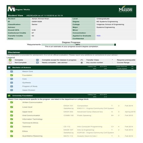 Khan_Transcript_Unofficial