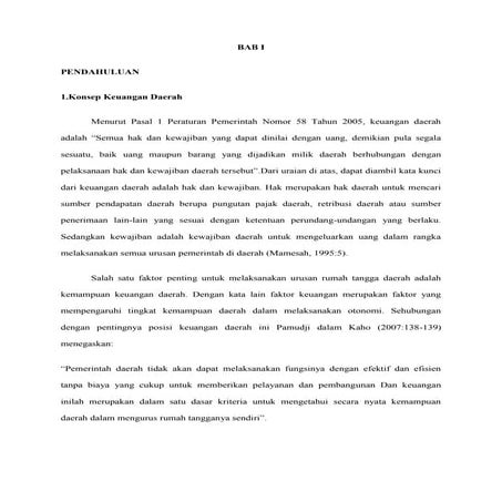 MAKALAH KEUANGAN DAERAH