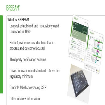 BREEAM and Home Quality Mark