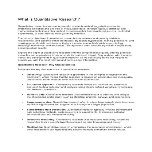 Qualitative research design and its type