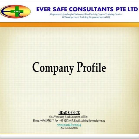 Ever Safe Company Profile | PDF