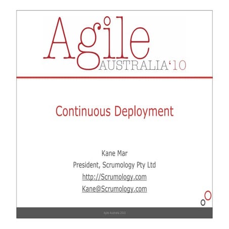Continuous Deployment