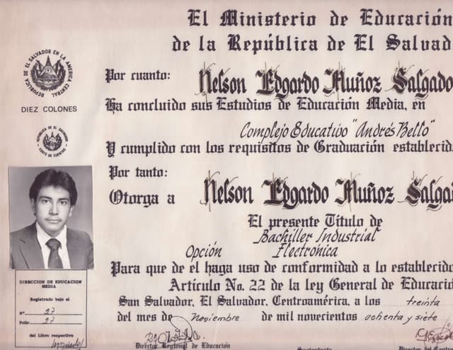 NM Certificate 1987 Electronic PDF NM Certificate 1987 Electronic PDF