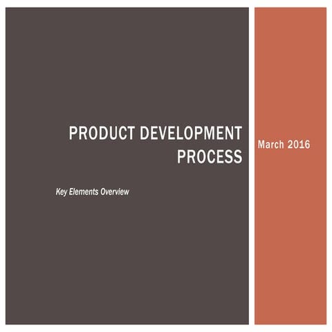 Product Development Process