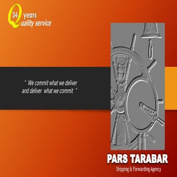 PARS TARABAR PRESENTATION