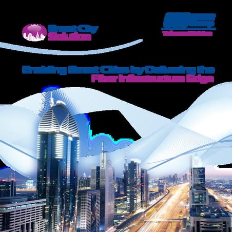 Fiber Optic Network for Smart City Industry Applications | PDF