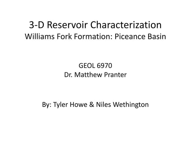 3D_Reservoir_Characterization_Term_Project