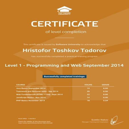 Level1-Programming-Web-May2014 | PDF