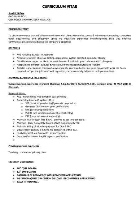 MY NEW SA RESUME 2016 | DOCX