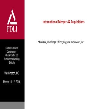 Merger and acquisitin (2) | PPTX
