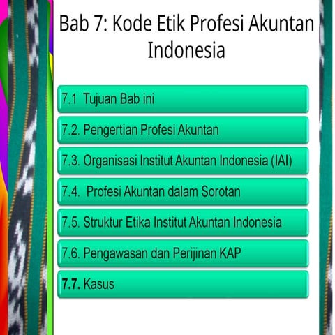 Etika Bisnis Kode Etik Profesi Akuntan Indonesia