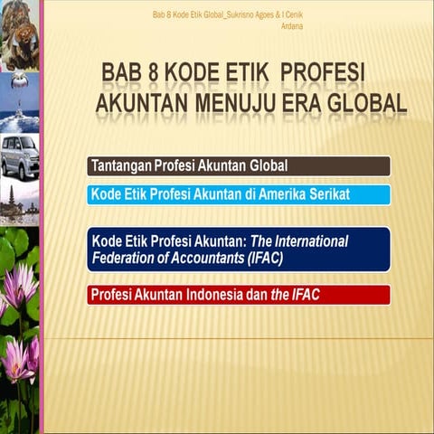Kode Etik Profesi Akuntan Menuju Era Global