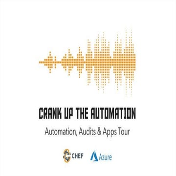 Automation, Audits, and Apps Tour