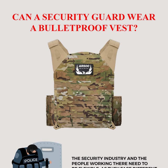 Can A Security Guard Wear A bulletproof Vest PDF