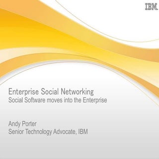 Enterprise Social Networking