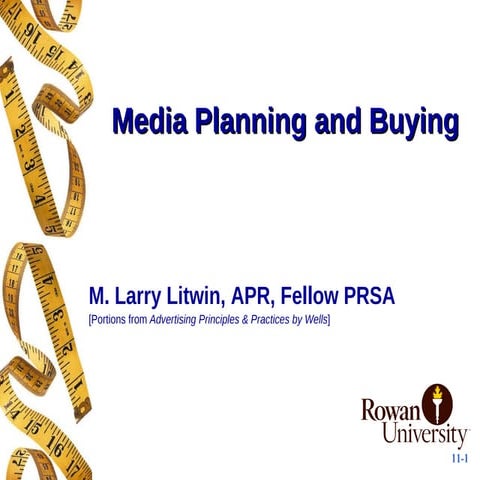 Media Planning Buying Spring 2010
