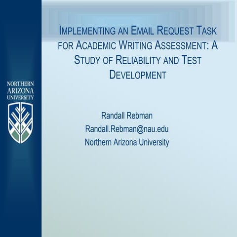 Talk given at AAAL 2013