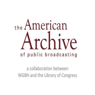American Archive of Public Broadcas...