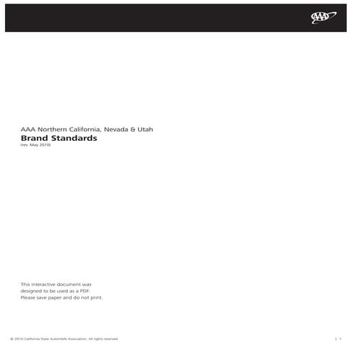 Aaa ncnu brand standards rev 05-10-2