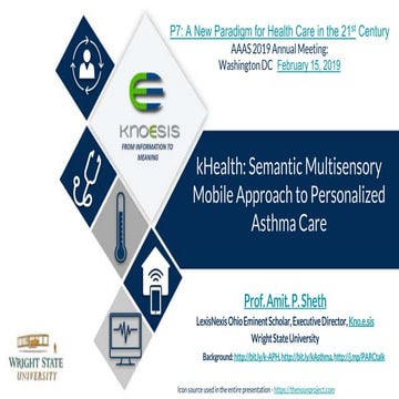 kHealth: Semantic Multi-sensory Mobile Approach to Personalized Asthma Care